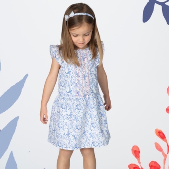 Sergent Major Mermaid Printed Dress - Picture 1 of 4